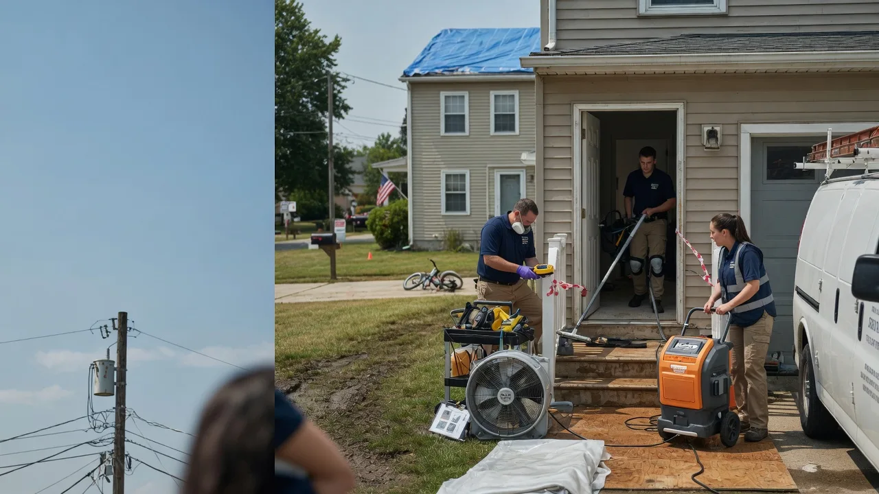 Water Damage Repair in Lake Nebagamon, WI near me
